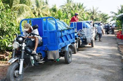 Bến Tre: Tiếp nhận trên 59,7 tỷ đồng phòng chống hạn mặn